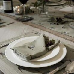 Pheasant Napkins (Set Of 4)