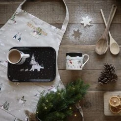 Snow Season Mug -Sophie Allport AW22 snowseason topdown full collection2 lifestyle high res square