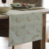 Christmas Stags Table Runner -Sophie Allport AW23 ALL114810 SQUARE