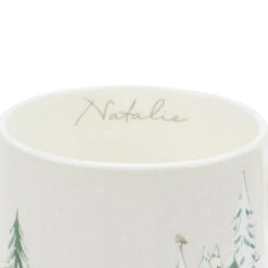 Christmas Stags Mug -Sophie Allport AW23 BM11401 CUTOUT DETAIL PERSONALISATION