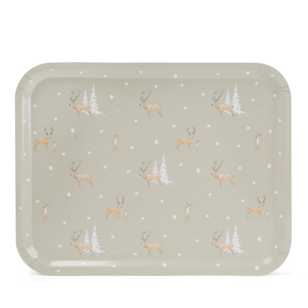 Christmas Stags Serving Tray - Large 8 Christmas Stags Serving Tray - Large - Image 6