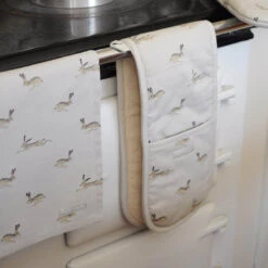 Hare Tea Towel -Sophie Allport Hare Collection Lifestyle High Res 2 web image