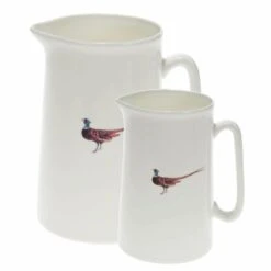 Pheasant Jug -Sophie Allport MJPH03MJPH02PheasantSoloLargeJugandMediumCutOutHighRescopy 1