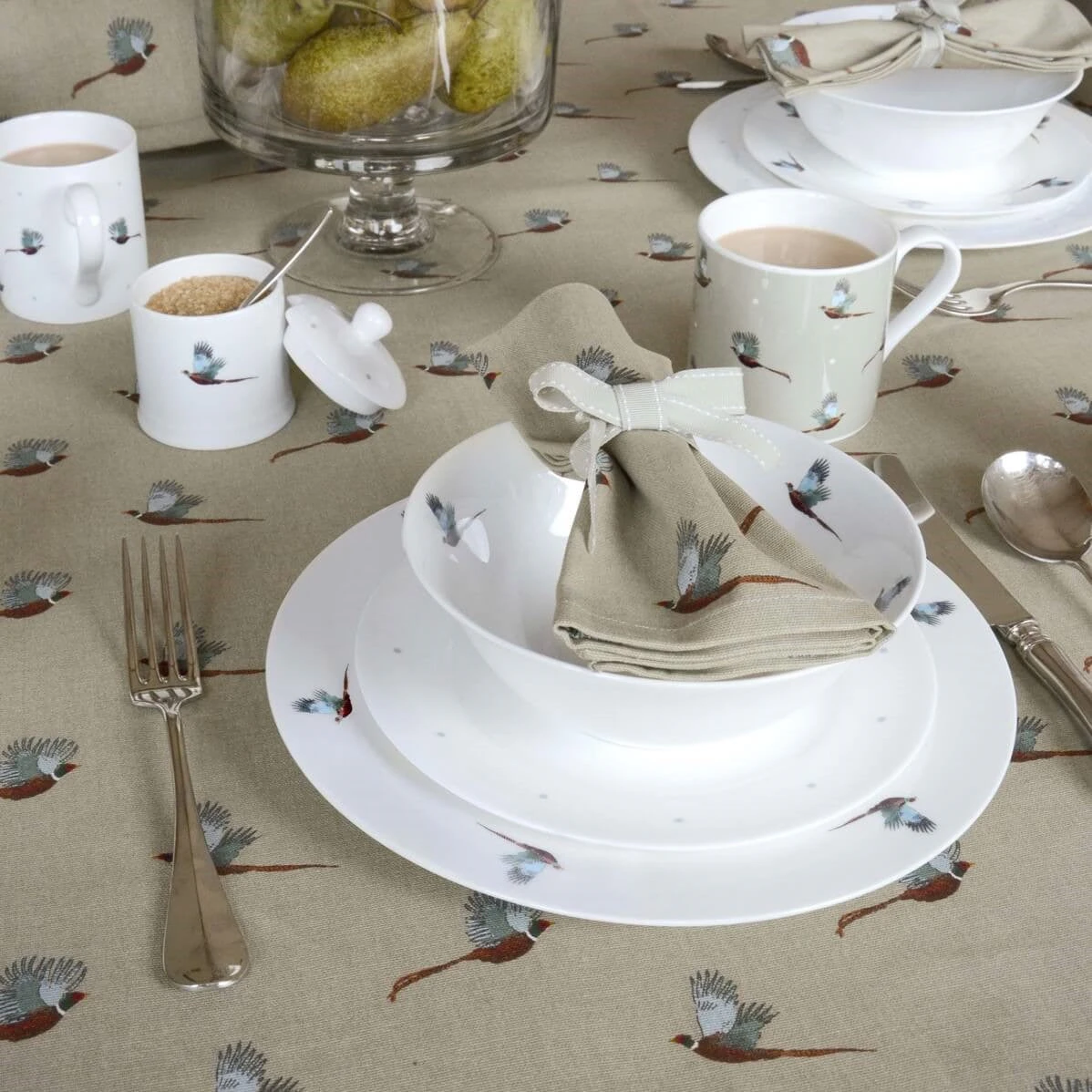 Flying Pheasant Coloured Mug 5 Flying Pheasant Coloured Mug - Image 3