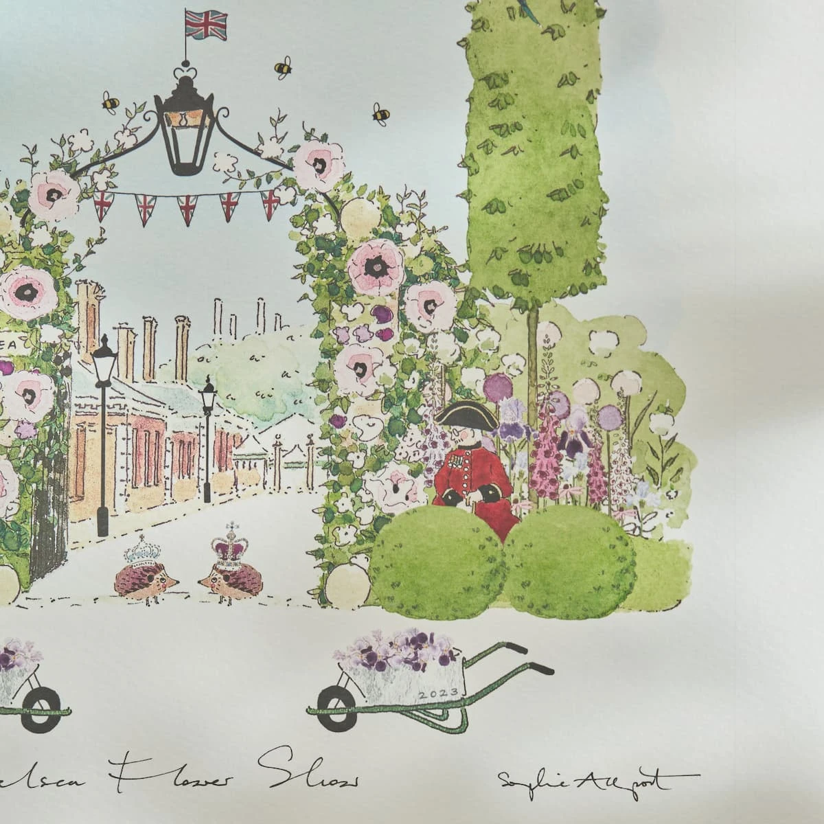 Chelsea Flower Show Print (2023) 5 Chelsea Flower Show Print (2023) - Image 3