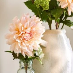 Faux Dahlia - Café Au Lait 6 Faux Dahlia - Café Au Lait -Sophie Allport SS24 ABY2216LPK DETAIL