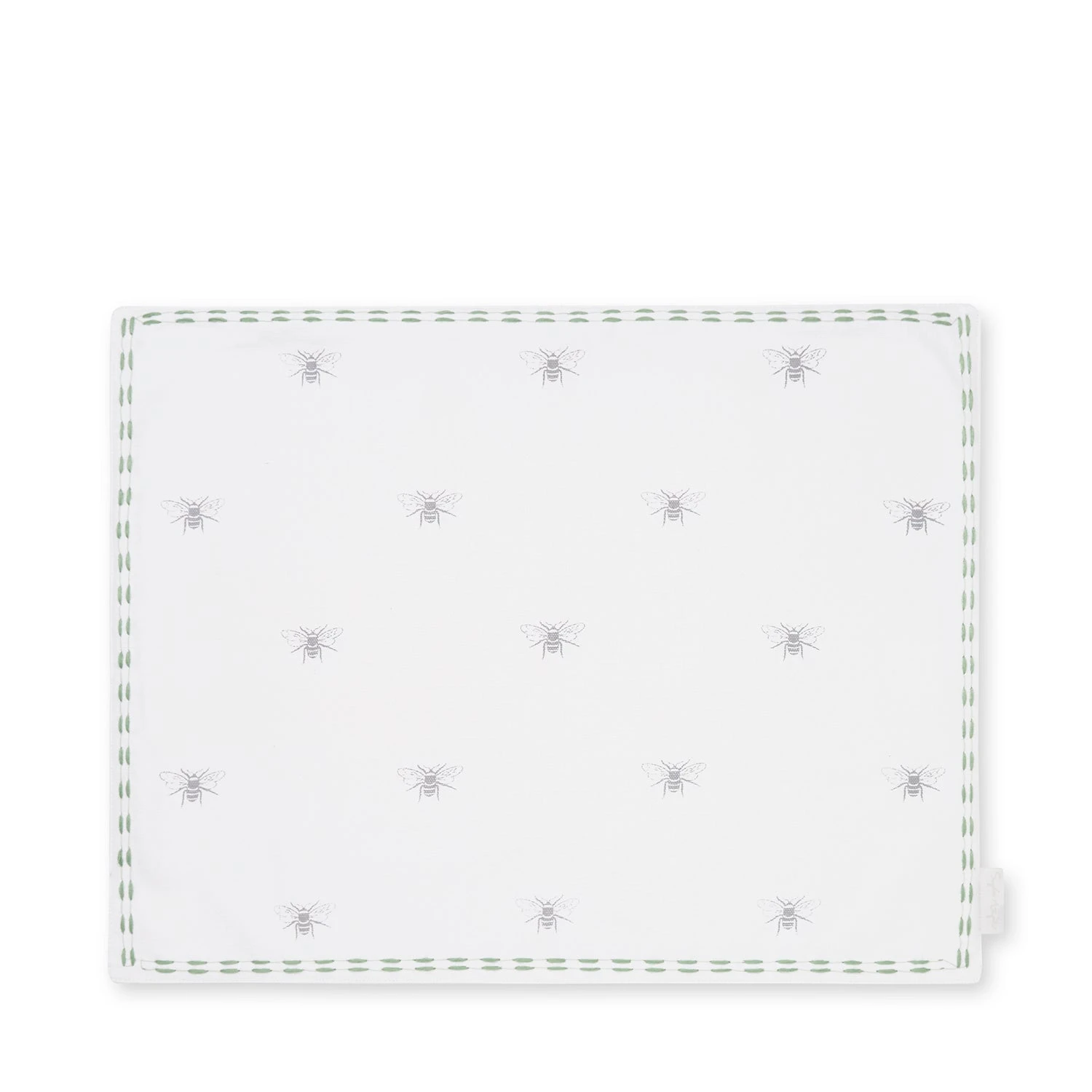 Bees Embroidered Fabric Placemats (Set Of 2) 6 Bees Embroidered Fabric Placemats (Set Of 2) - Image 4