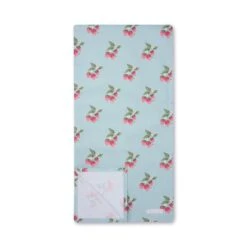 Strawberries Blue Table Runner -Sophie Allport SS24 ALL97B810 CUTOUT