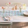 Strawberries Blue Table Runner -Sophie Allport SS24 ALL97B810 SQUARE