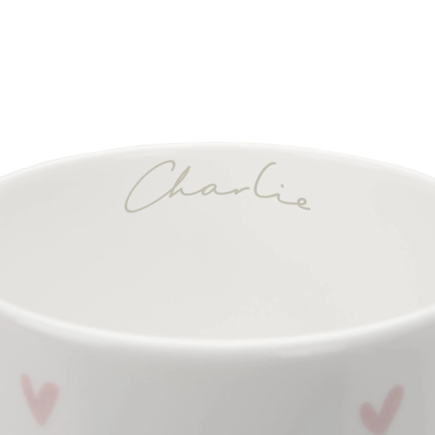 Hearts Pink Mug 10 Hearts Pink Mug - Image 8