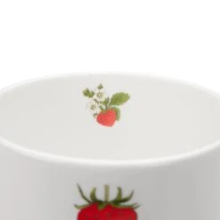 Strawberries Mug 20 Strawberries Mug -Sophie Allport SS24 BM9701 CUTOUT DETAIL
