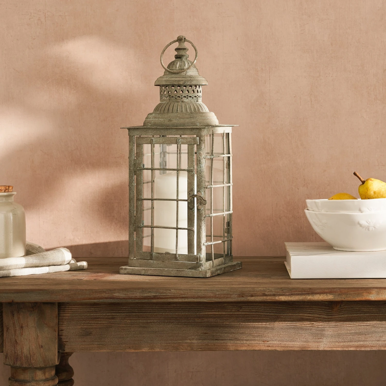 Window Pane Lantern 3 Window Pane Lantern