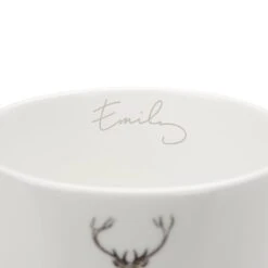 Highland Stag Mug -Sophie Allport SS24 IM2903 CUTOUT DETAIL PERSONALISATION