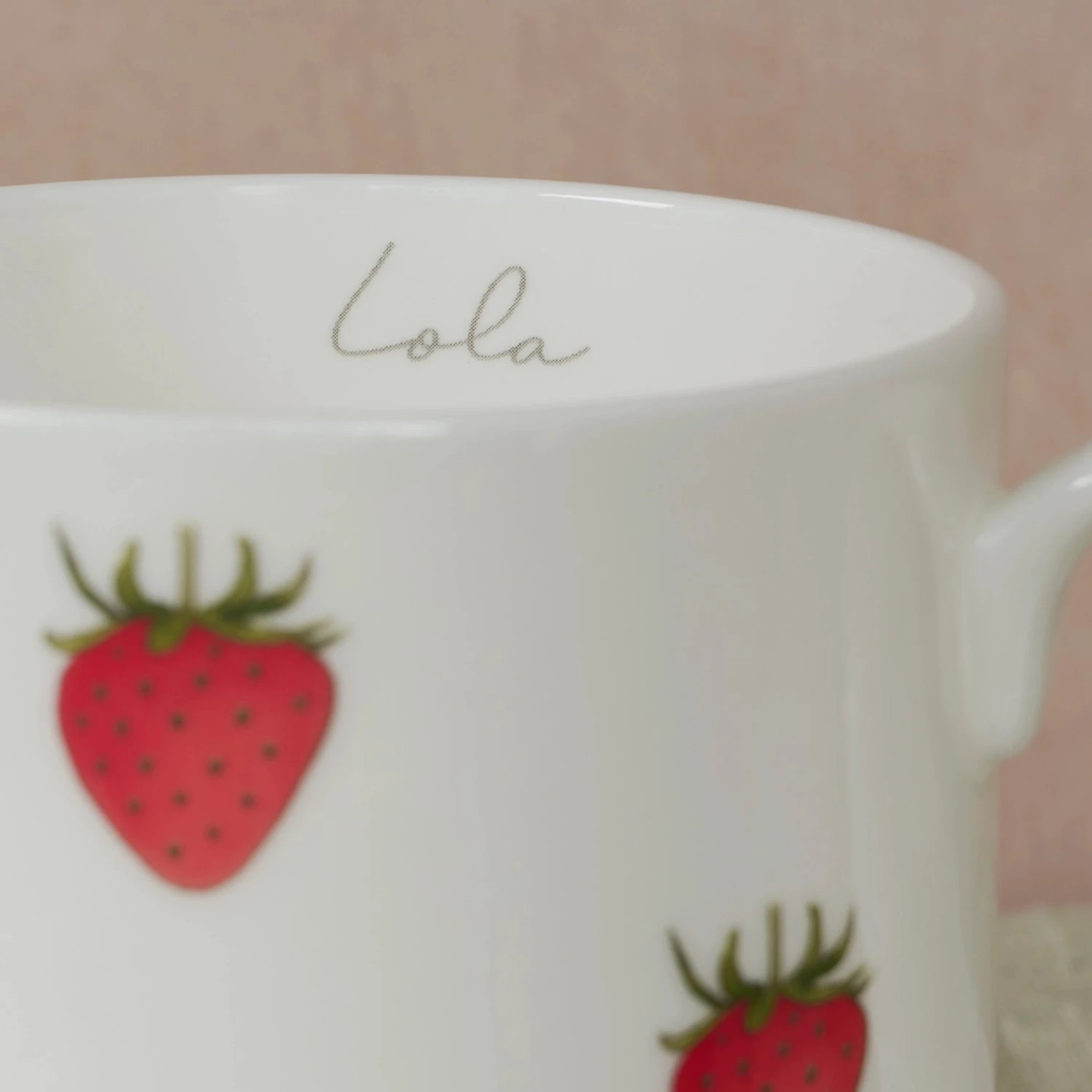 Strawberries Mug 4 Strawberries Mug - Image 2
