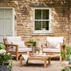 Cottesmore Lounge Chair -Sophie Allport SS24 OUTDOOR FURNITURE HERO SQUARE