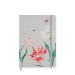 Tulips A5 Fabric Notebook -Sophie Allport SS24 POLY16510 CUTOUT