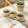 Bees Stoneware Nibbles Bowl (Set Of 3) -Sophie Allport SS24 SNB3603 SQUARE