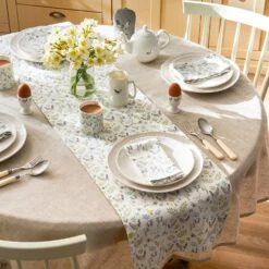 Spring Chicken Table Runner 9 Spring Chicken Table Runner -Sophie Allport SS24 SPRING CHICKEN DINING HERO SQUARE 6ffed1a4 8ddc 4f0b 8468 9473cda08225