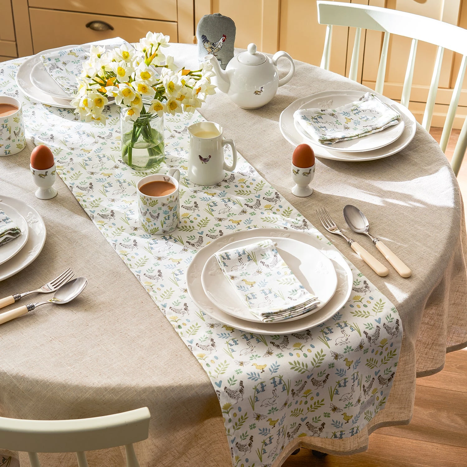 Spring Chicken Table Runner 5 Spring Chicken Table Runner - Image 3