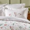 Tulips Pair Of Oxford Pillow Cases -Sophie Allport SS24 TULIPS01KG DETAIL ALT