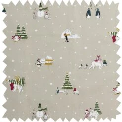 Snow Season Roller Hand Towel 11 Snow Season Roller Hand Towel -Sophie Allport all100000 snow season fabric swatch cut out high res square e758c591 8835 4e55 a25d d898210f59b0