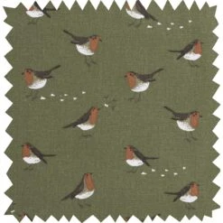 Robin Double Oven Glove 7 Robin Double Oven Glove -Sophie Allport all101000 robin green fabric swatch cut out high res square 210b8f2a 8bb8 45b1 ab60 7c14548647a3