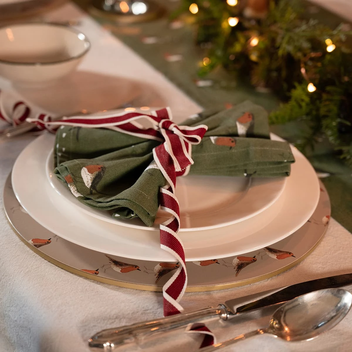 Robin Circular Placemats (Set Of 4) 5 Robin Circular Placemats (Set Of 4) - Image 3