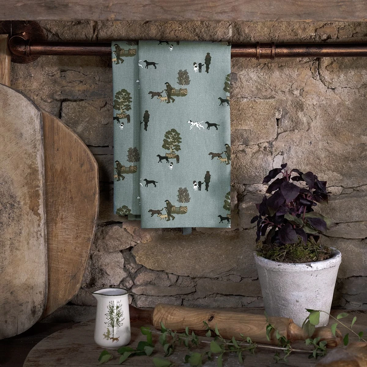 Woodland Walks Tea Towel (Set Of 2) 4 Woodland Walks Tea Towel (Set Of 2) - Image 2