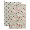 Poppy Meadow Tea Towel (Set Of 2) 1 Poppy Meadow Tea Towel (Set Of 2) -Sophie Allport all103602 poppy meadow tea towel set of 2 mix pack blue meadow 3 cut out high res square