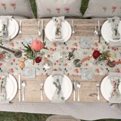 Poppy Meadow Coasters (Set Of 4) -Sophie Allport all103810 all103820 lin99401 poppy meadow table top down outdoor lifestyle high res square 9f78456b 6752 4f62 a2d2 01e7ccc1fefc