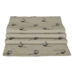 Pheasant Table Runner
