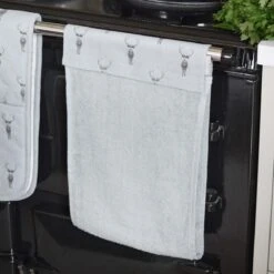 Highland Stag Roller Hand Towel 7 Highland Stag Roller Hand Towel -Sophie Allport all29610 highland stag roller hand towel lifestyle high res web image