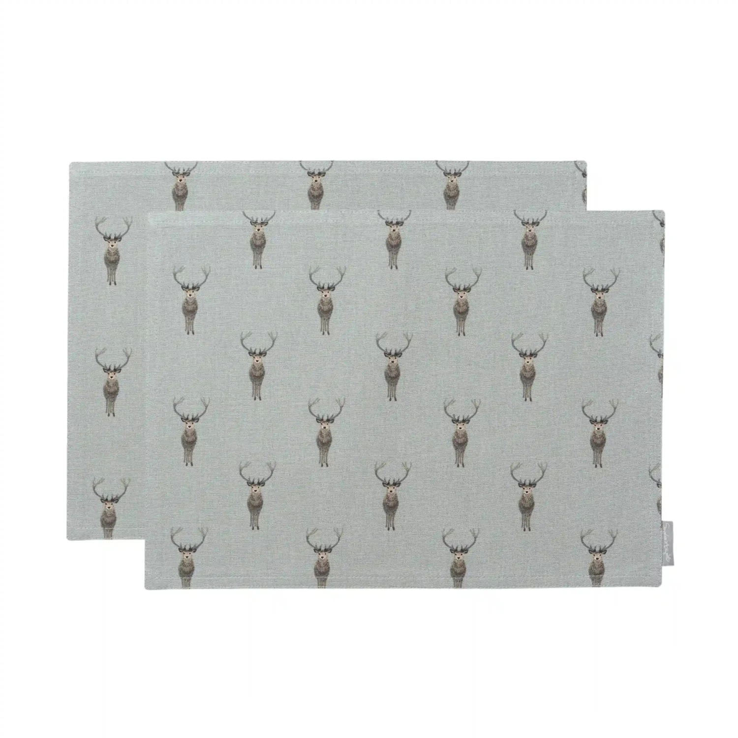 Highland Stag Fabric Placemats (Set Of 2) 3 Highland Stag Fabric Placemats (Set Of 2)