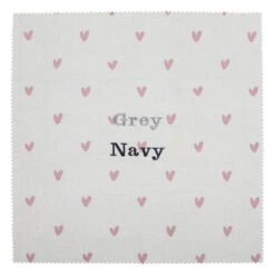 Hearts Adult Apron -Sophie Allport all34000 hearts fabric swatch cut out personalisation high res square