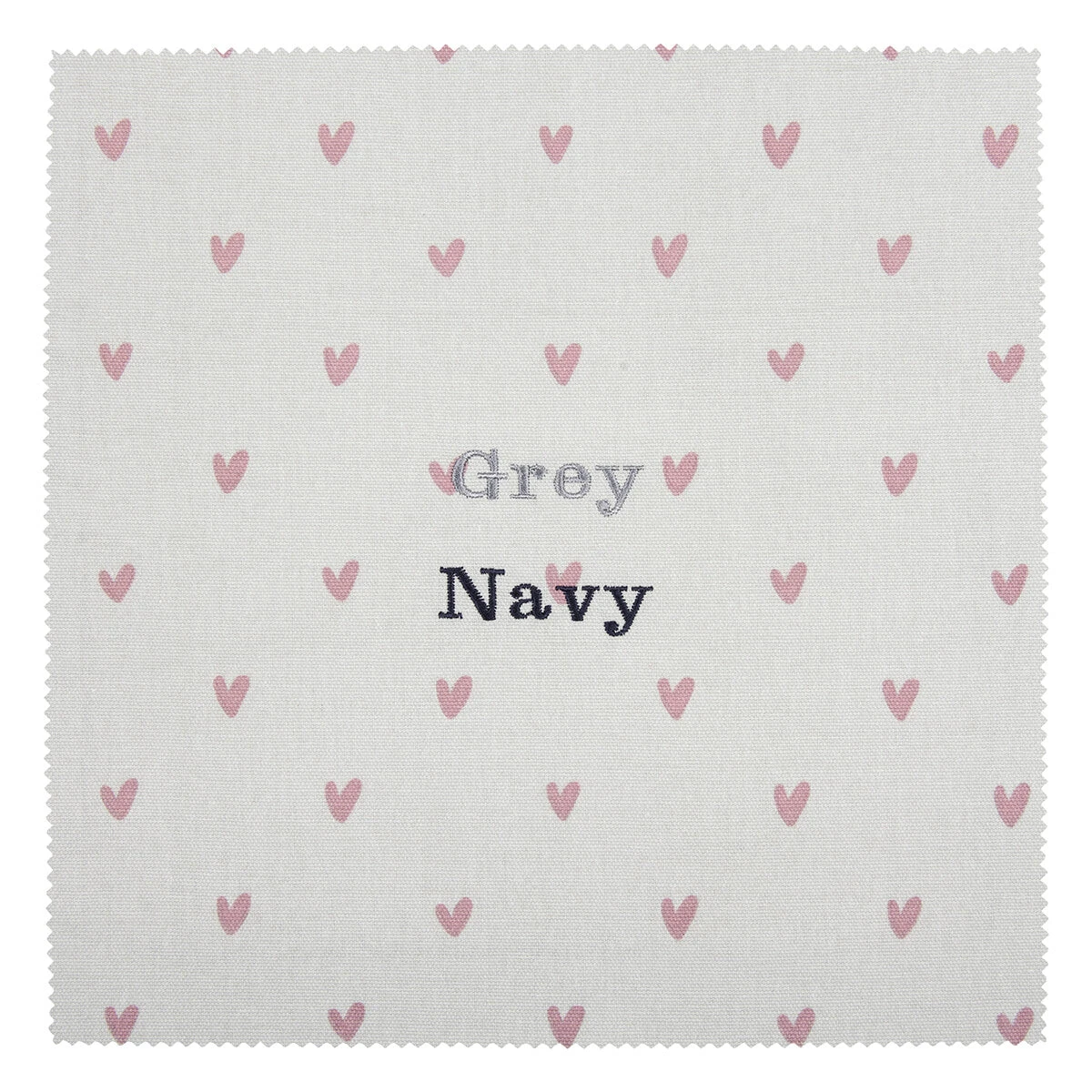 Hearts Canvas Wash Bag 7 Hearts Canvas Wash Bag - Image 5