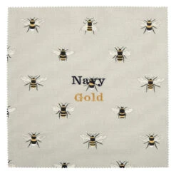 Bees Vintage Apron -Sophie Allport all36000 bees fabric swatch cut out personalisation high res square 900x b238b61d b74b 498d 9b95 05ece11e7749