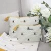 Bees Canvas Wash Bag -Sophie Allport all36515 all36510 bees personalisation canvas wash bag and makeup bag lifestyle high res square