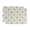 Bees Fabric Placemats (Set Of 2) -Sophie Allport all36820set bees fabric placemat set of 2 cut out high res