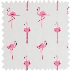 Flamingos Adult Apron -Sophie Allport all38000 flamingos fabric 32cm swatch high res