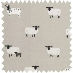 Sheep Roller Hand Towel -Sophie Allport all43000 sheep fabric swatch high res c75904a5 b47b 4b23 bdfd bf0de6e99ade