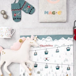 Unicorn Shaped Cushion 15 Unicorn Shaped Cushion -Sophie Allport all49590 skiing christmas sack personalisation lifestyle high res square