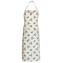 Holly & Berry Adult Apron -Sophie Allport all50250 christmas holly berry adult apron cut out high res square 1