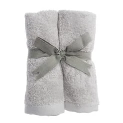 Elephant Face Cloths (Set Of 2)