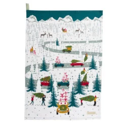 Home For Christmas Tea Towel (Set Of 2) -Sophie Allport all60601s home for christmas tis the season tea towel cut out high res square 6271e6db d3ee 4b01 8ac0 16bbf38640d9