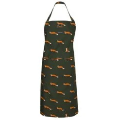 Foxes Adult Apron -Sophie Allport all63250 foxes adult apron cut out personalisation high res square