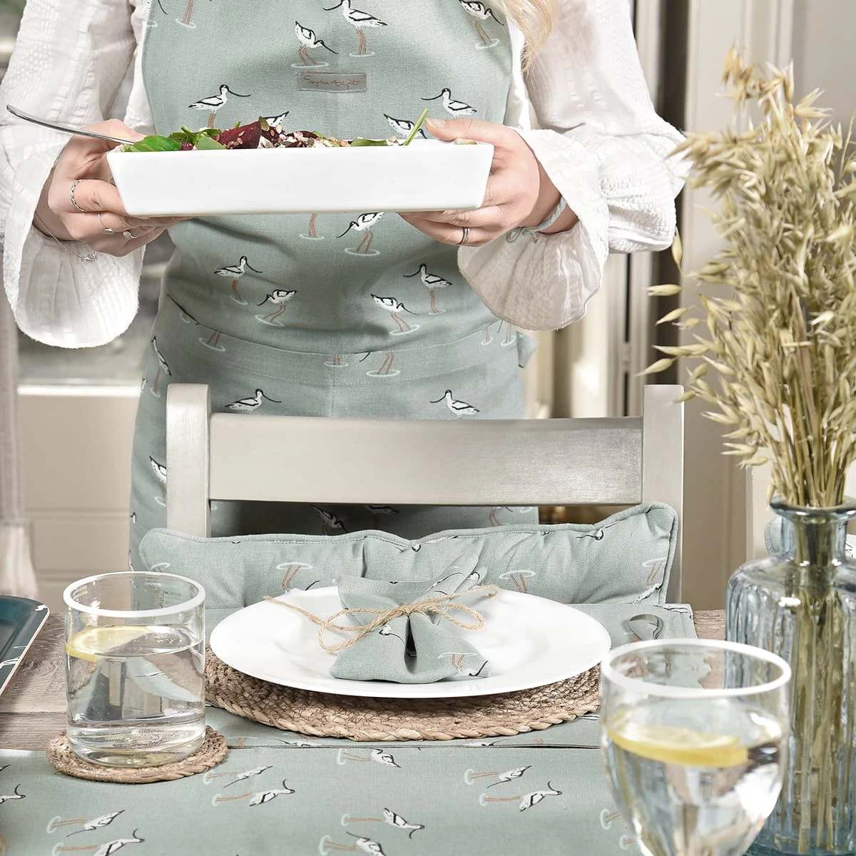 Coastal Birds Fabric Placemats (Set Of 2) 7 Coastal Birds Fabric Placemats (Set Of 2) - Image 5