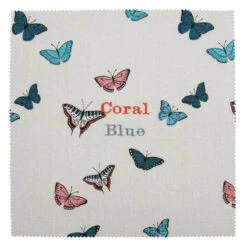Butterflies Tea Towel -Sophie Allport all66000 butterflies fabric swatch cut out personalisation high res square 34622015 1b5e 4577 873e e7ff7918227d