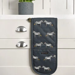 Zebra Double Oven Glove