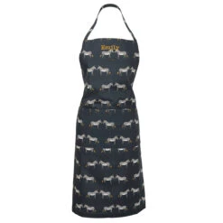 Zebra Adult Apron 11 Zebra Adult Apron -Sophie Allport all67250 zebra zsl adult apron cut out personalisation high res square