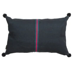 Zebra Embroidered Cushion -Sophie Allport all67401e zebra zsl cushion embroidered 2 cut out high res square